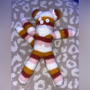 Hand Sewn Sock Monkey